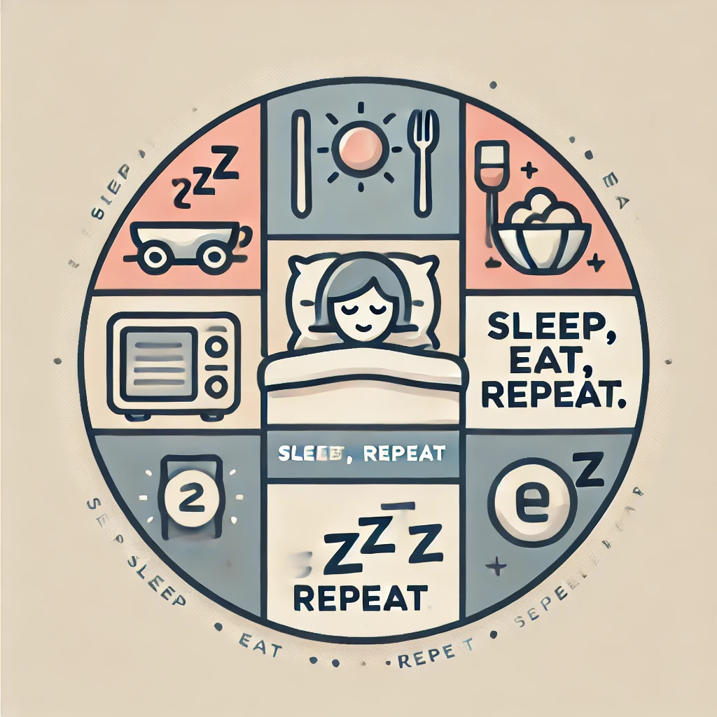 Sleep, Eat, Repeat